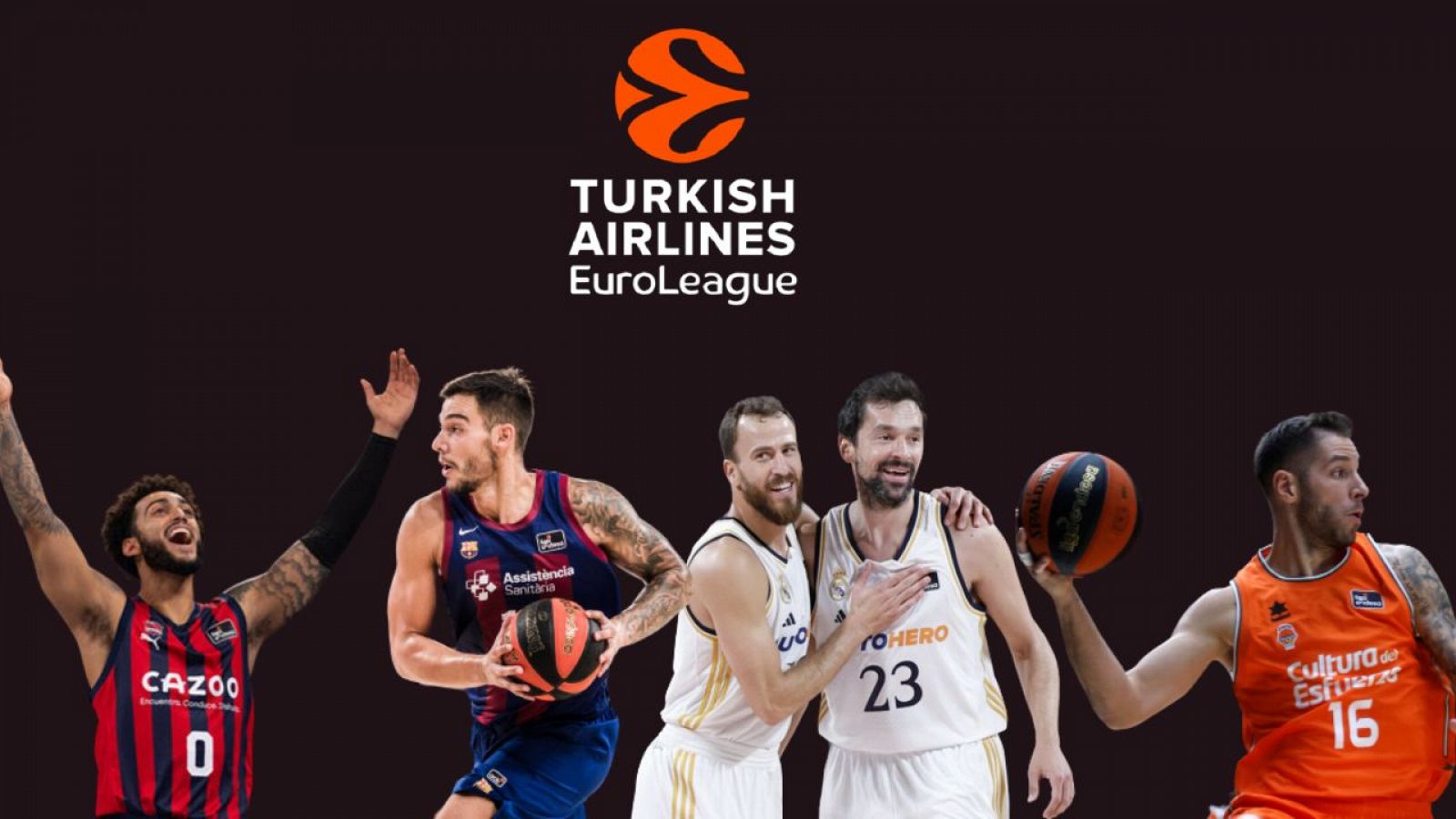 Madrid, Barcelona, Baskonia y Valencia jugarán la Euroliga