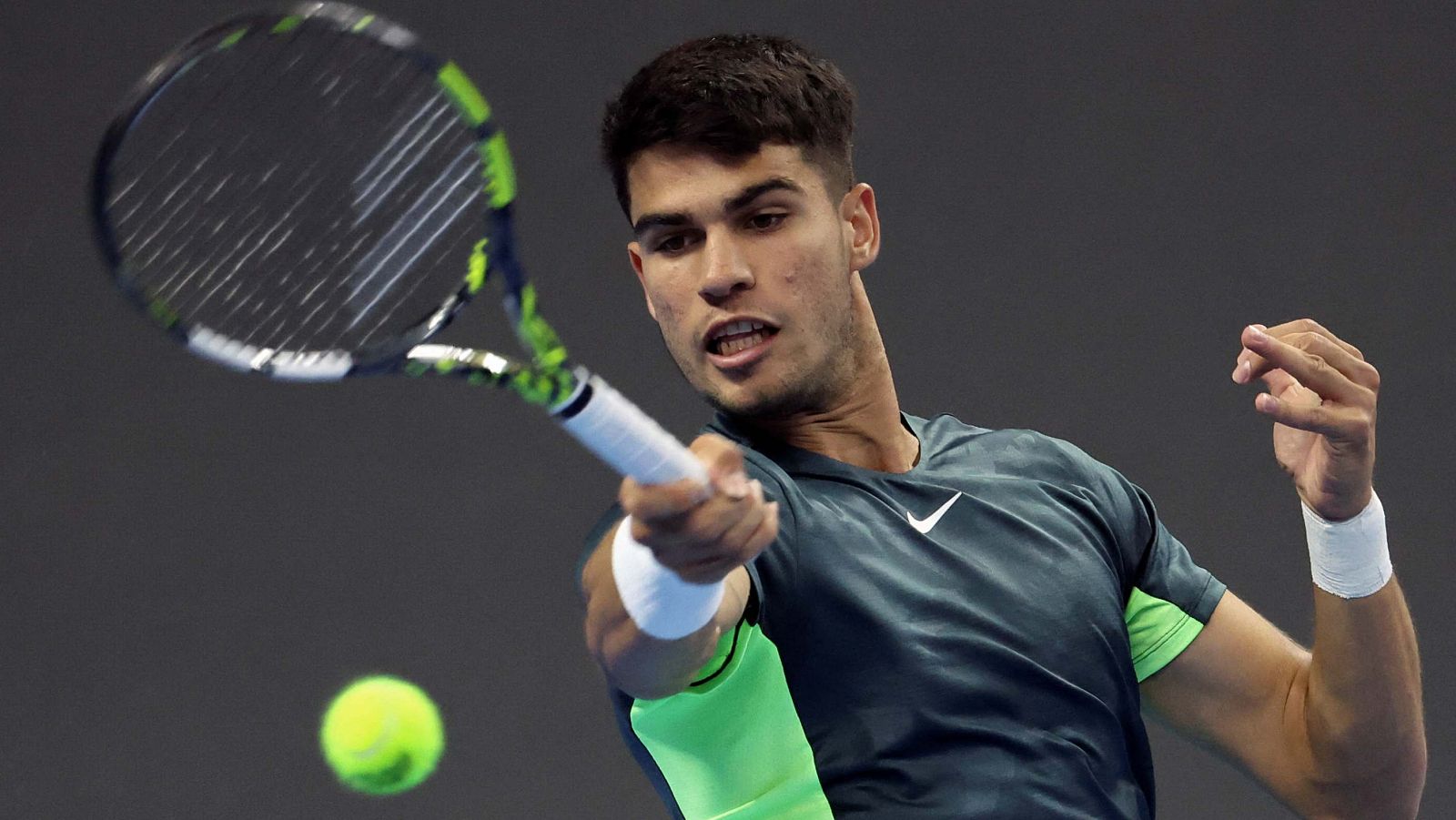 Carlos Alcaraz en el Abierto de Pekín