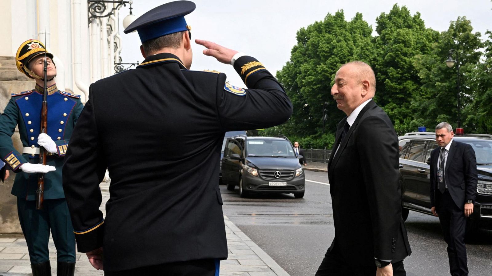 El presidente de Azerbaiyán, Ilham Aliyev, en una imagen de archivo