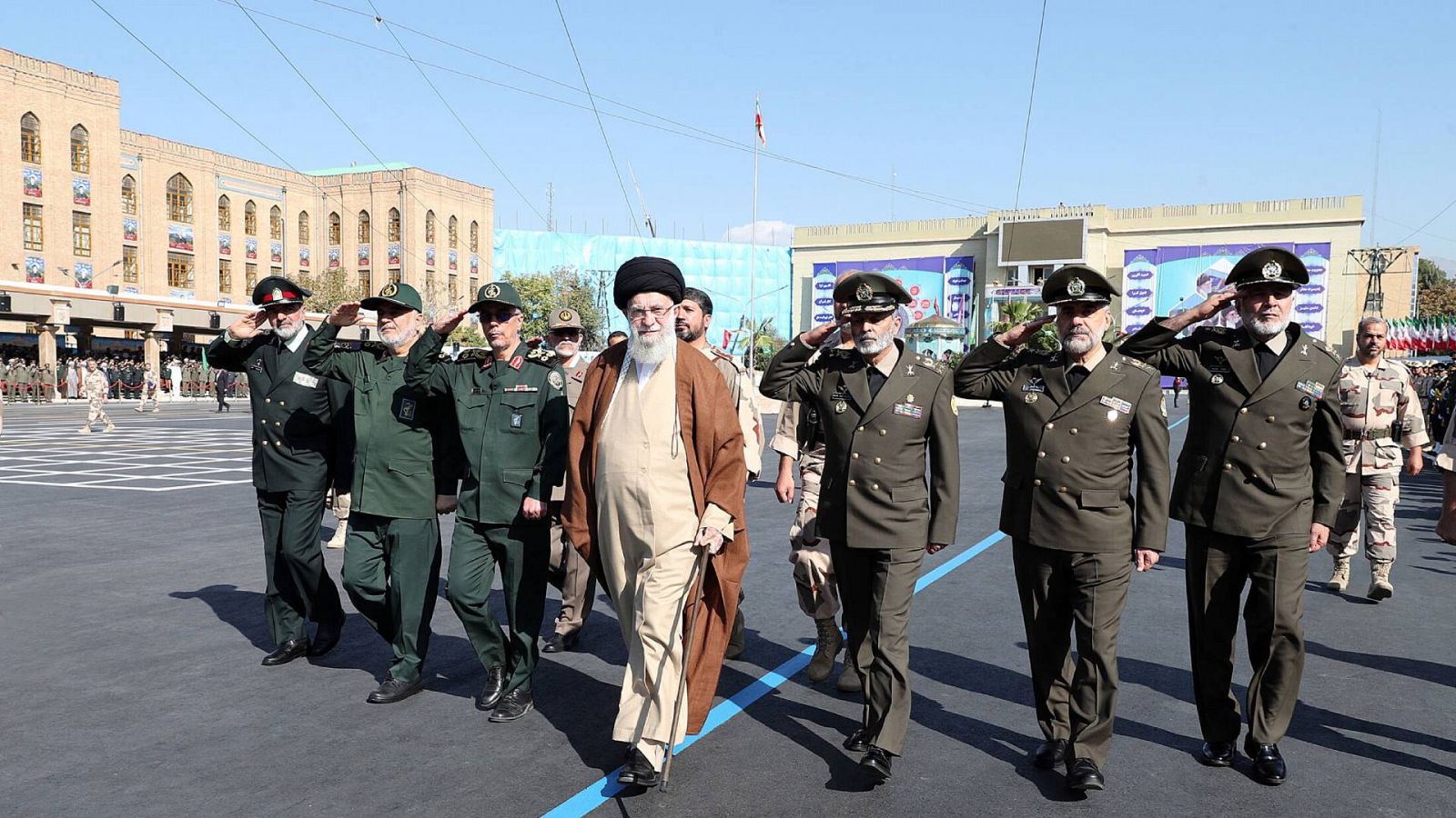 Alí Jamenei, líder supremo iraní, en Teherán. EFE/EPA/Oficina del Líder Supremo iraní