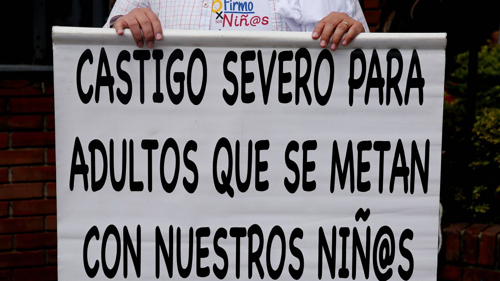 Imagen de archivo de una manifestación en Bogotá (Colombia) para pedir justicia por una menor violada y asesinada.