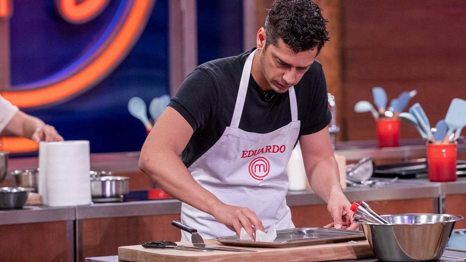 Eduardo Casanova en MasterChef Celebrity 8