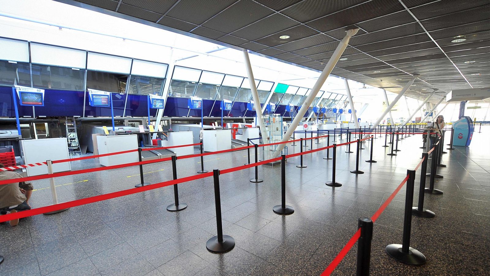 Mostradores de facturación del aeropuerto de Lille
