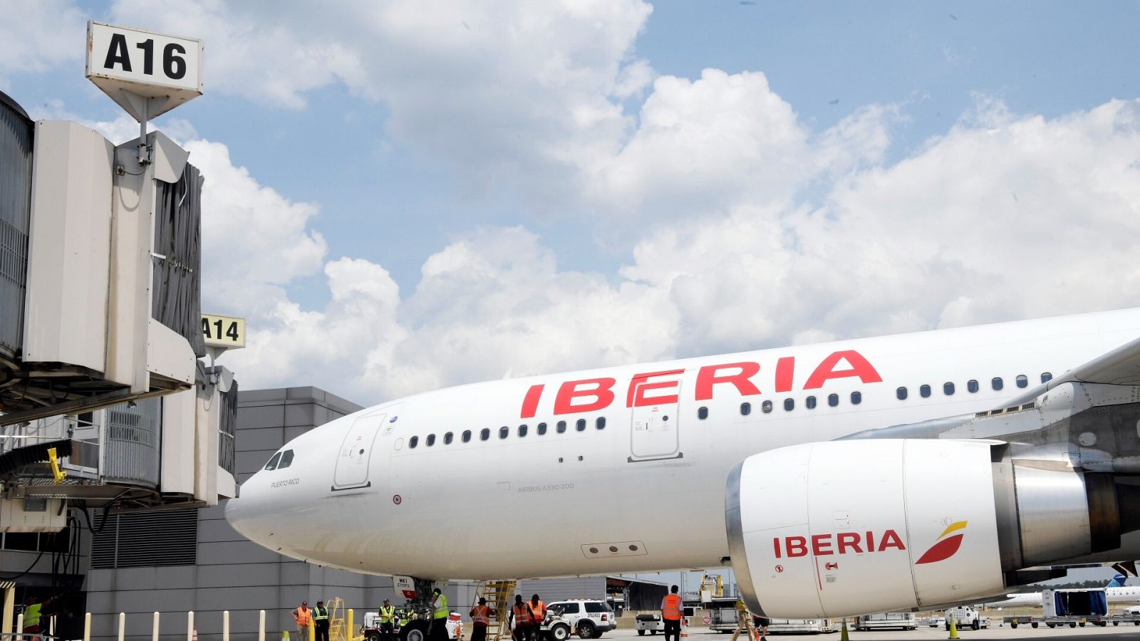 Imagen de archivo de un avión de Iberia