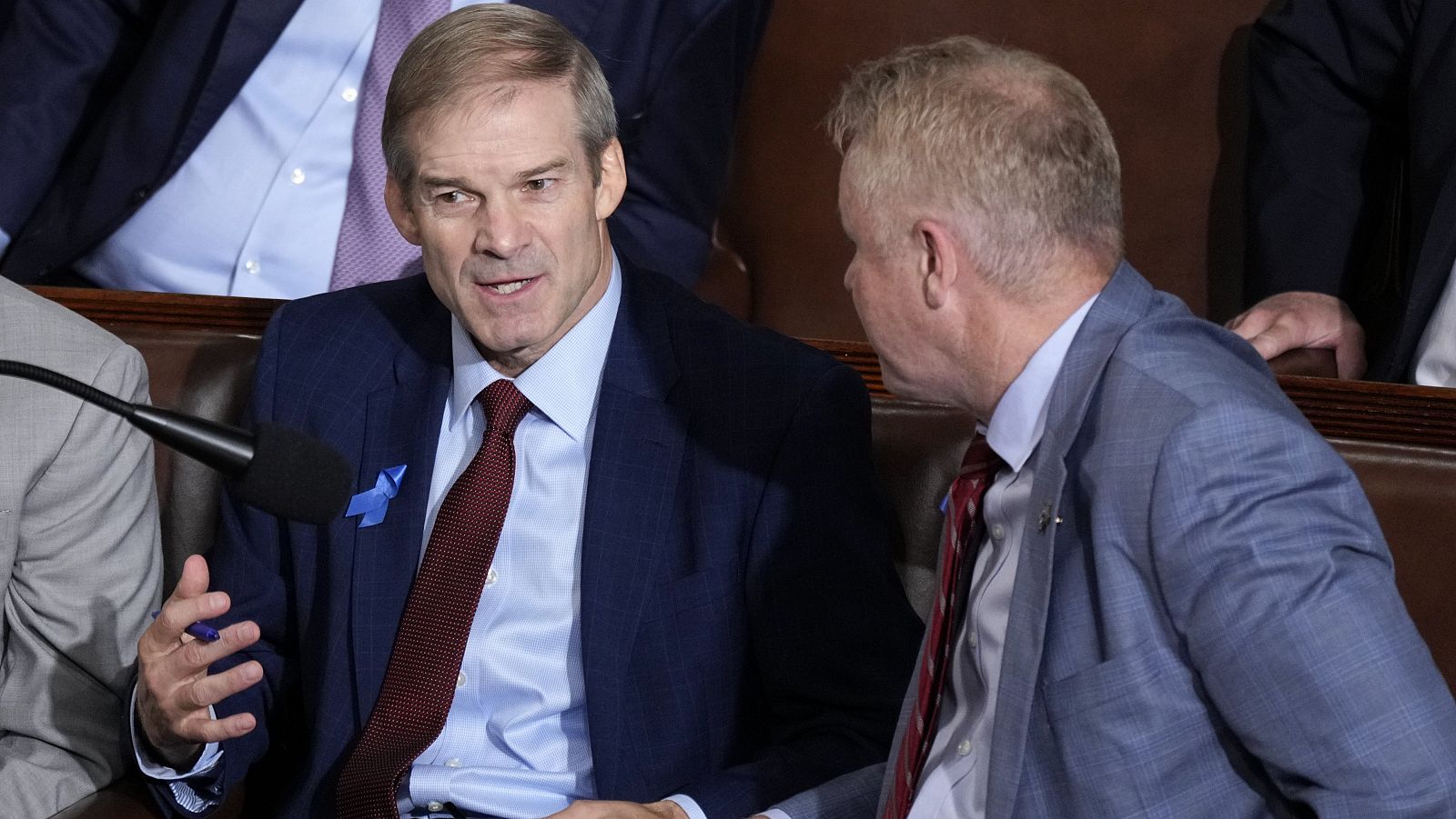 El republicano Jim Jordan en el Congreso de los Diputados