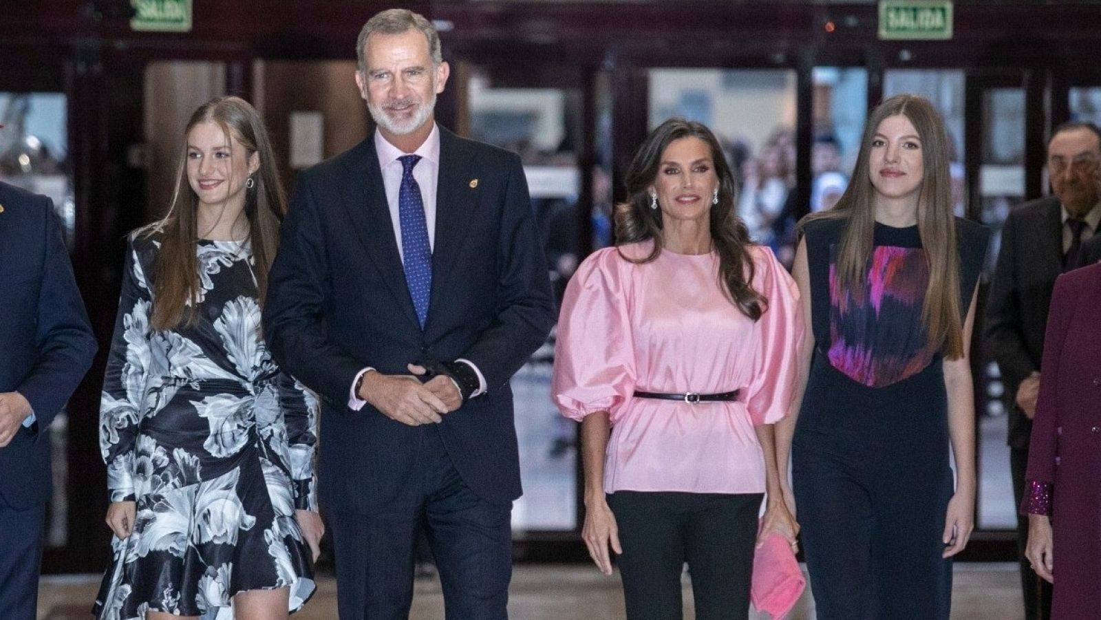 La Familia Real llega al Auditorio Príncipe Felipe para asistir al XXXI Concierto Premios Princesa de Asturias