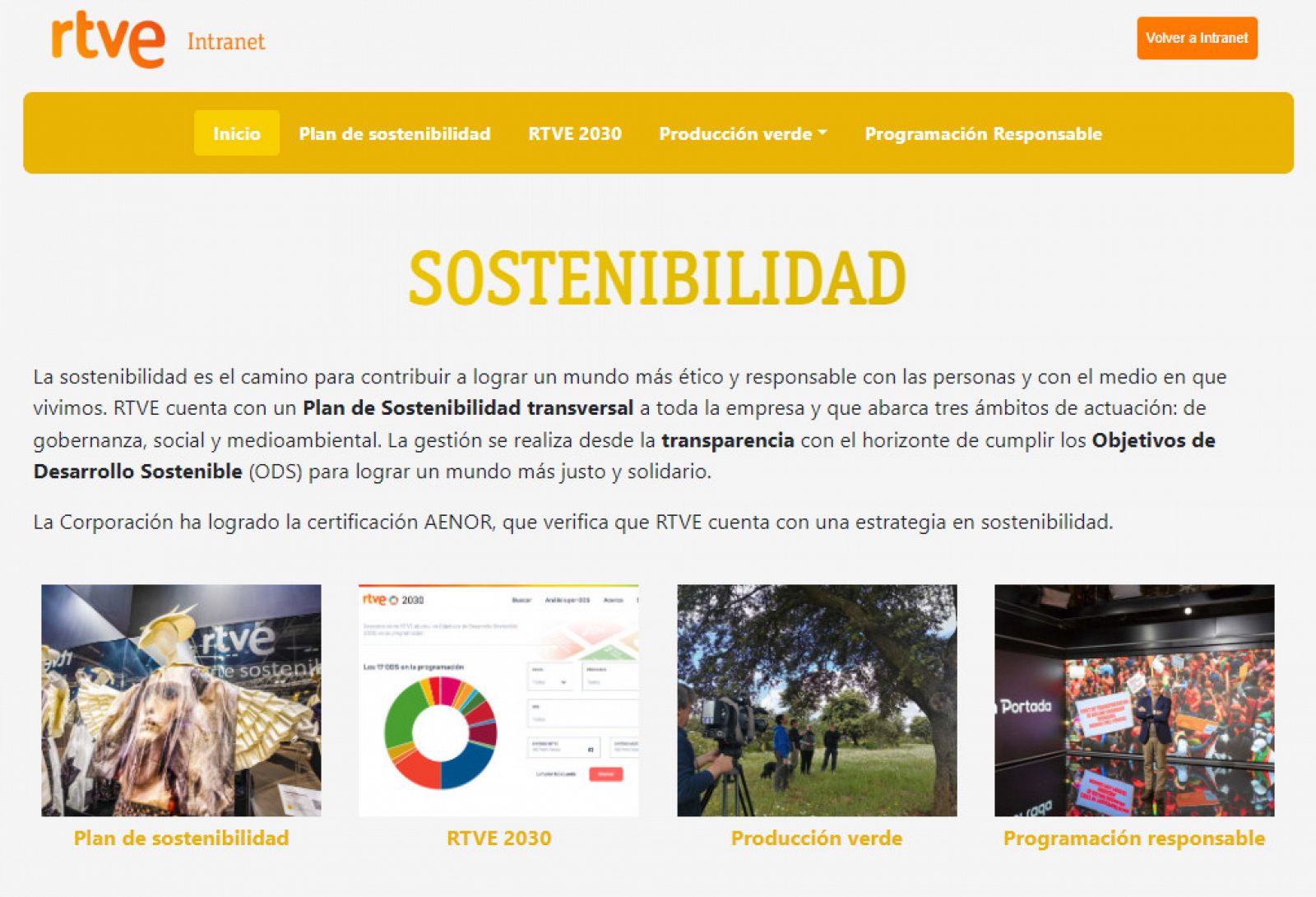 Nuevo espacio intranet