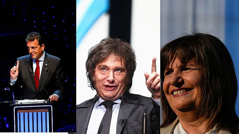 Elecciones en Argentina: Los tres candidatos