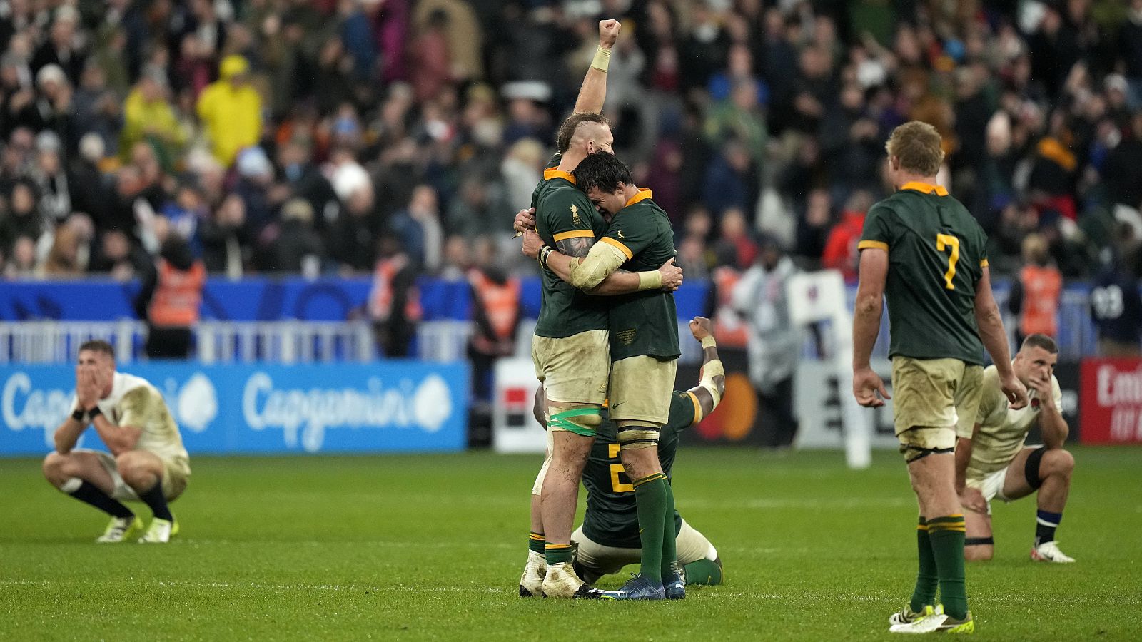 Sudáfrica y Nueva Zelanda, finalistas del Mundial de Rugby 2023