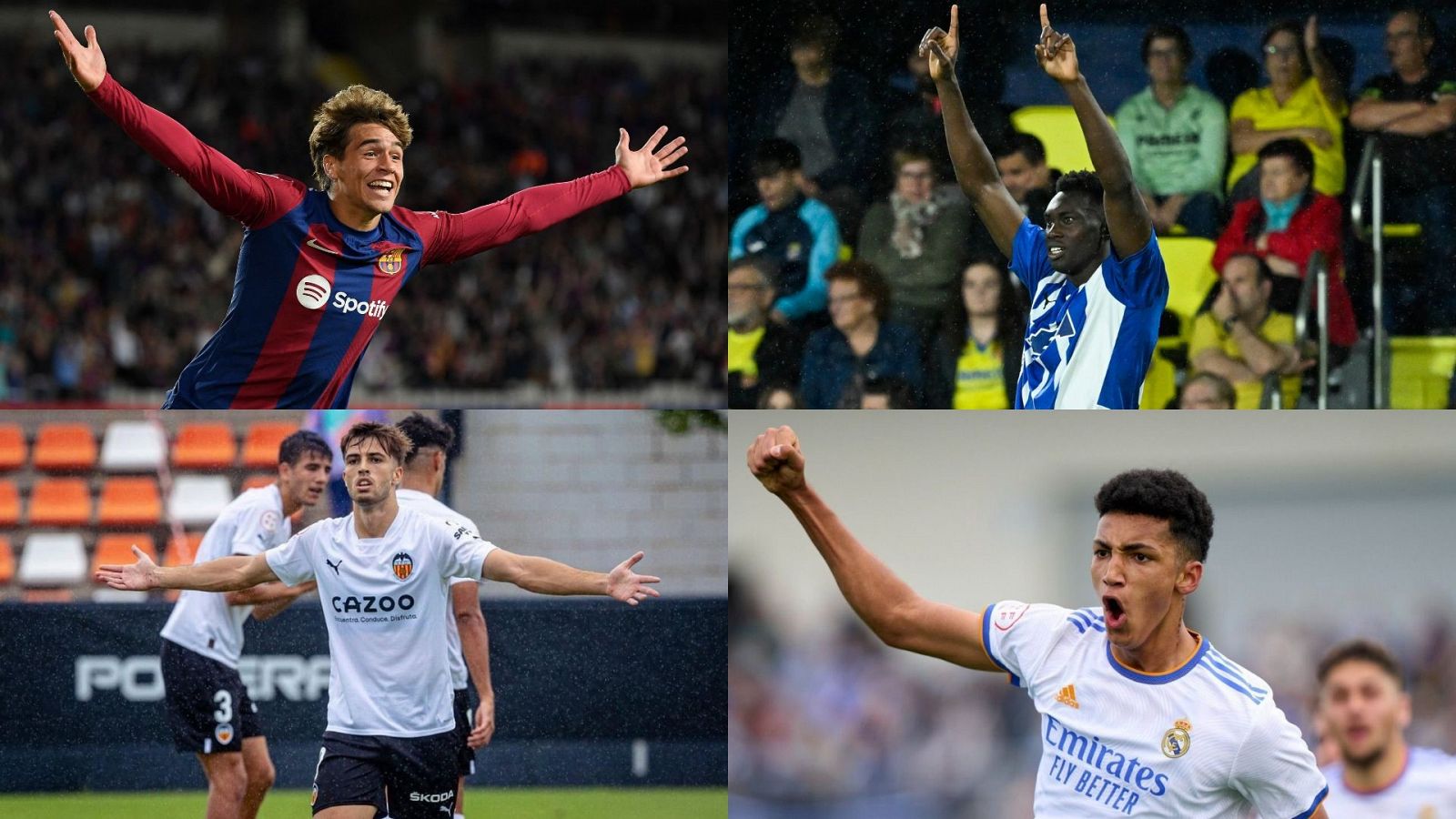 Gol y juventud: ¿serán estos los goleadores de la Liga en el futuro?