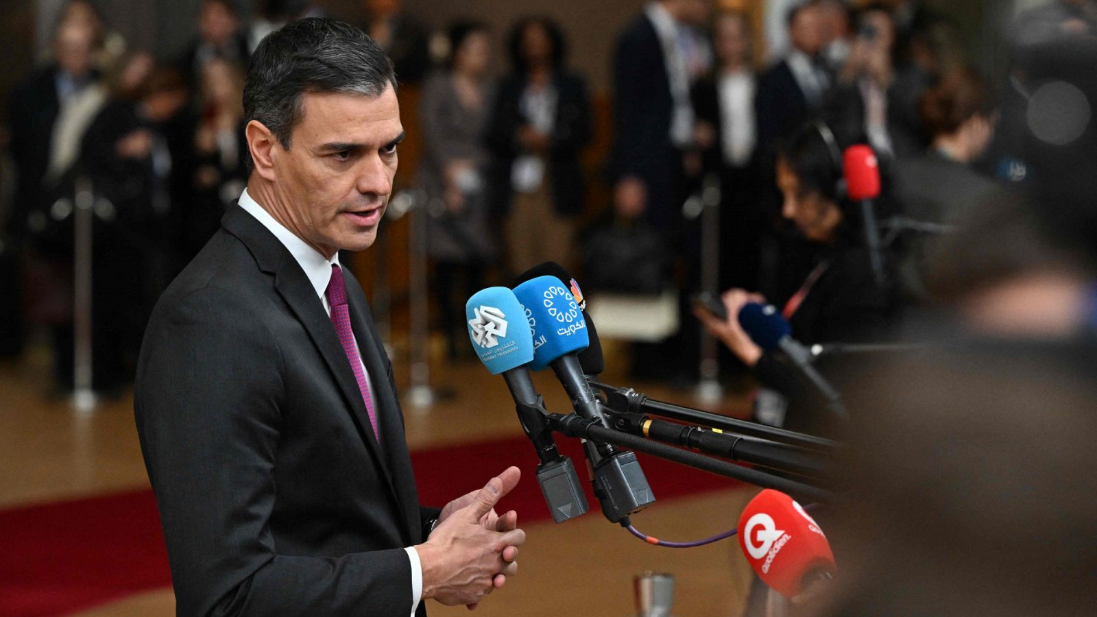 El presidente del Gobierno español, Pedro Sánchez