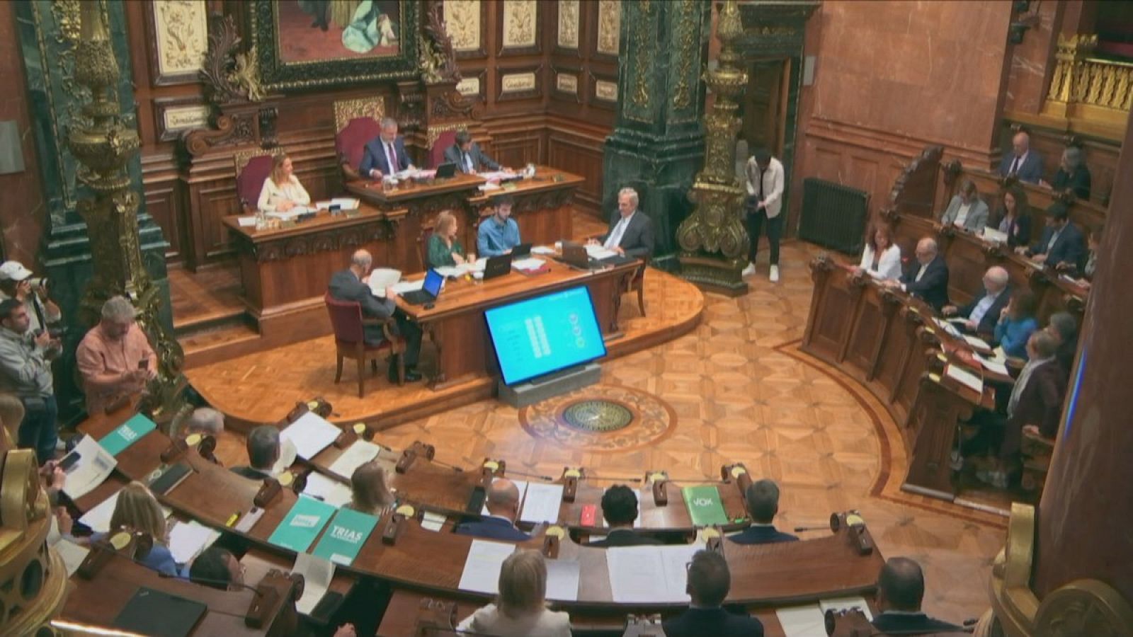 Ple de l'Ajuntament de Barcelona del divendres 27 d'octubre de 2023