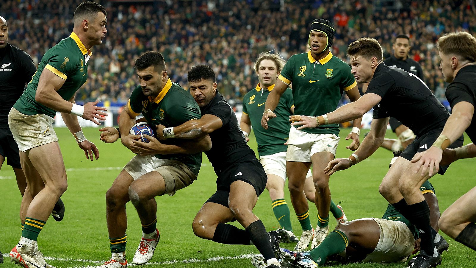 Sudáfrica logra su cuarta corona al imponerse a Nueva Zelanda en la final