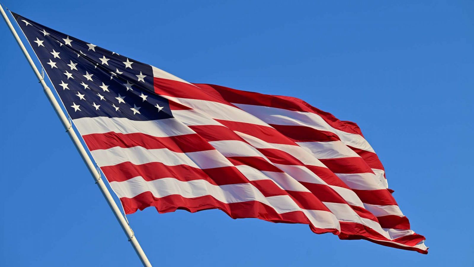 Una bandera de Estados Unidos.