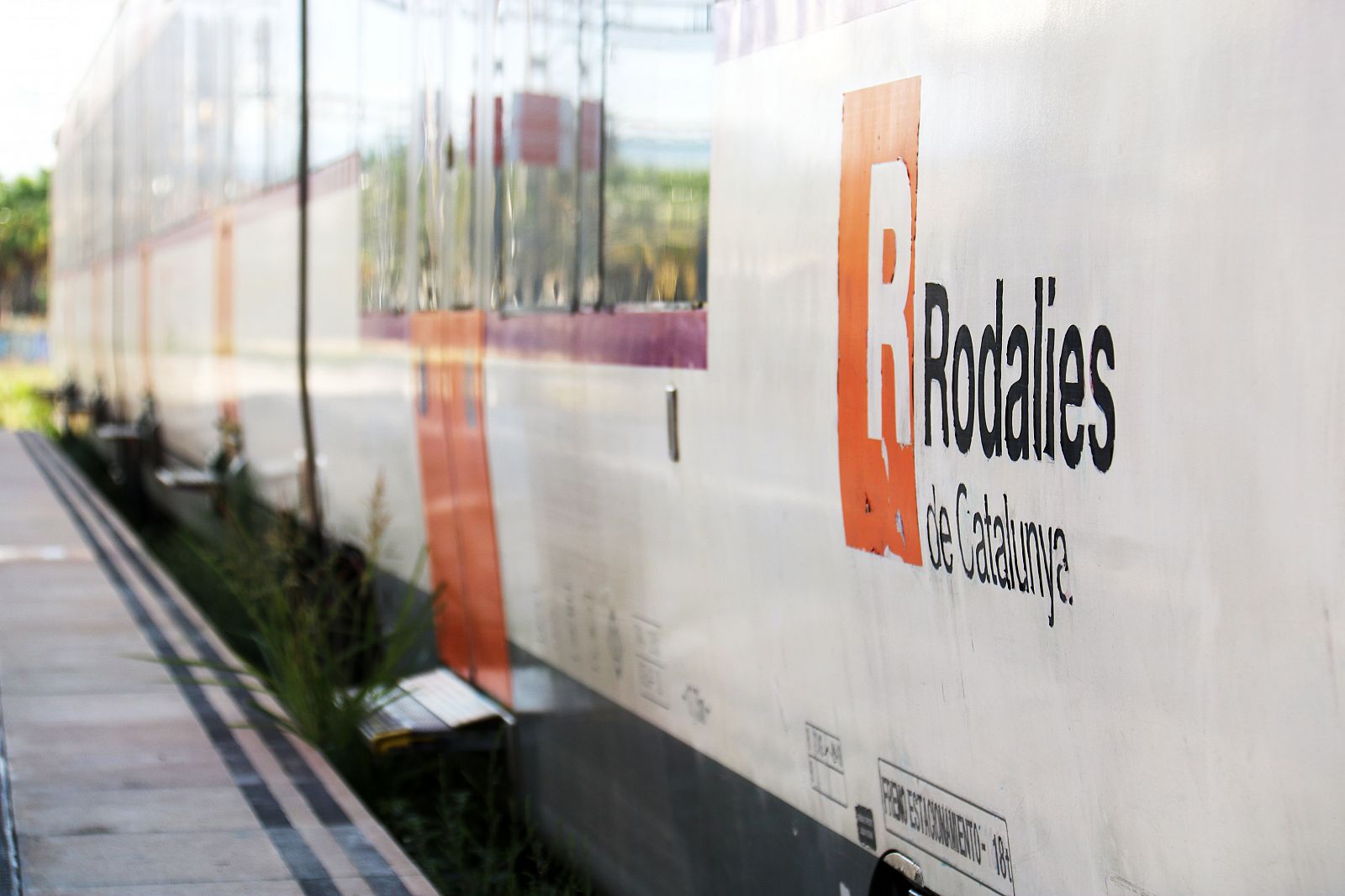 Un tren de Rodalies