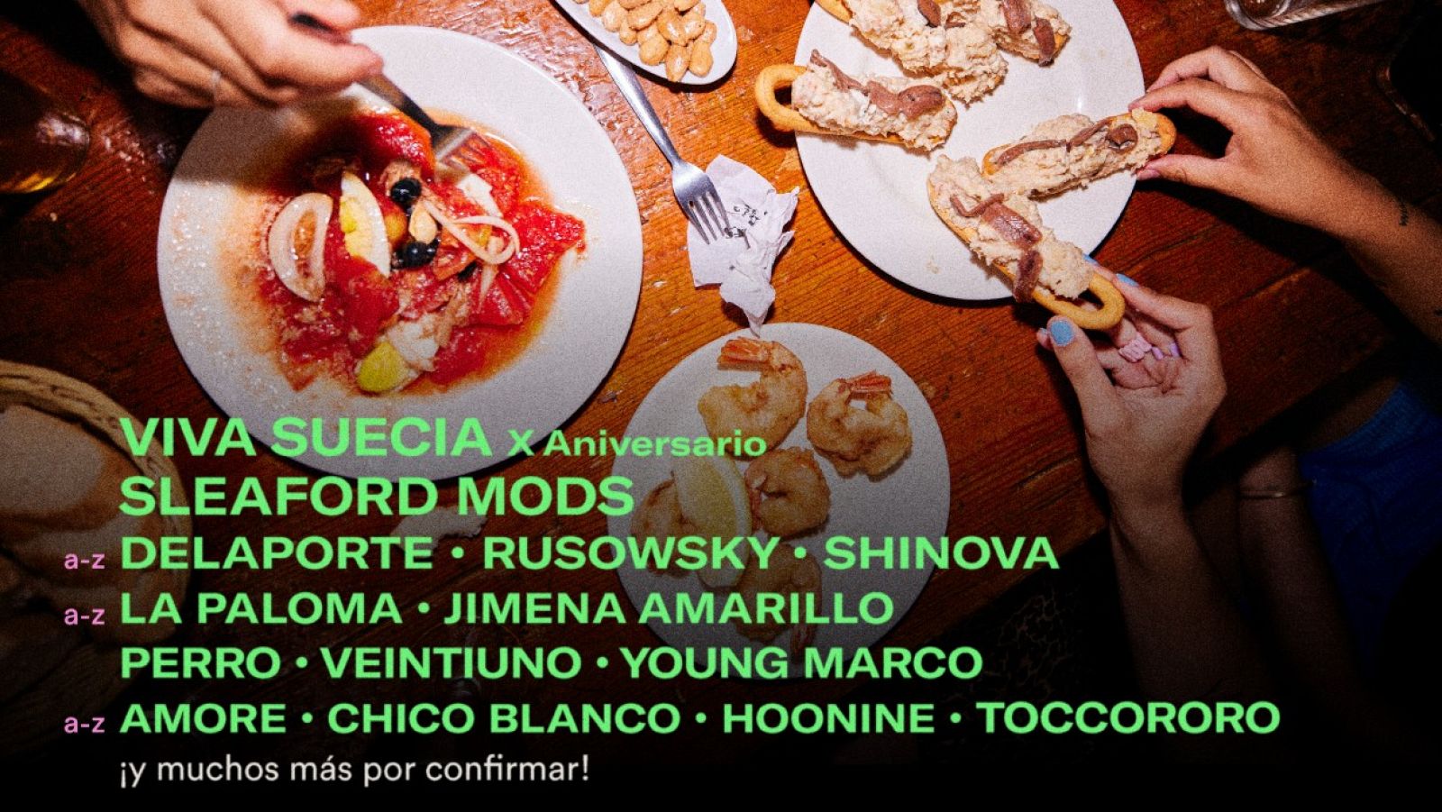 Sleaford Mods, Young Marco, Shinova o Rusowsky en el WARM UP 2024 RTVE.es