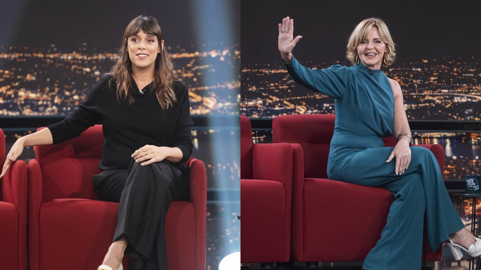 Belén Cuesta y Almudena Ariza en 'Late Xou'