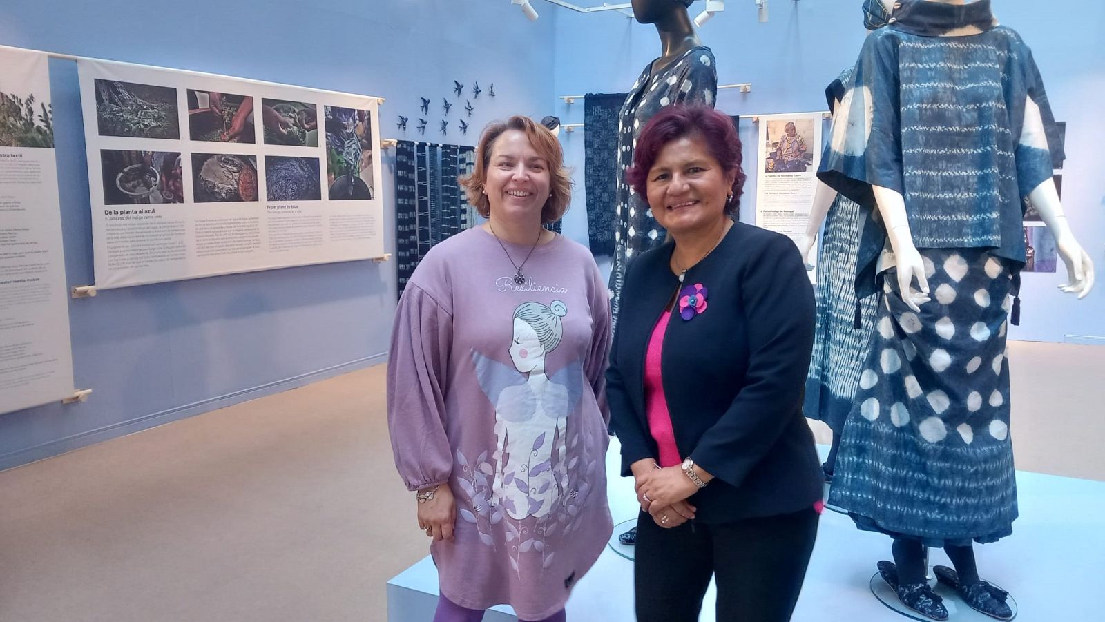 Raquel López y Tatiana Retamozo en su entrevista para Objetivo Igualdad