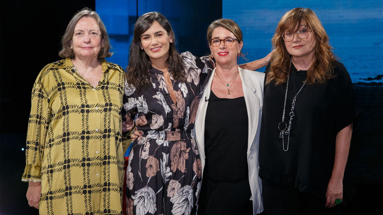 Cristina Andreu, Elsa Fernández Santos e Isabel Coixet, con Elena S Sánchez