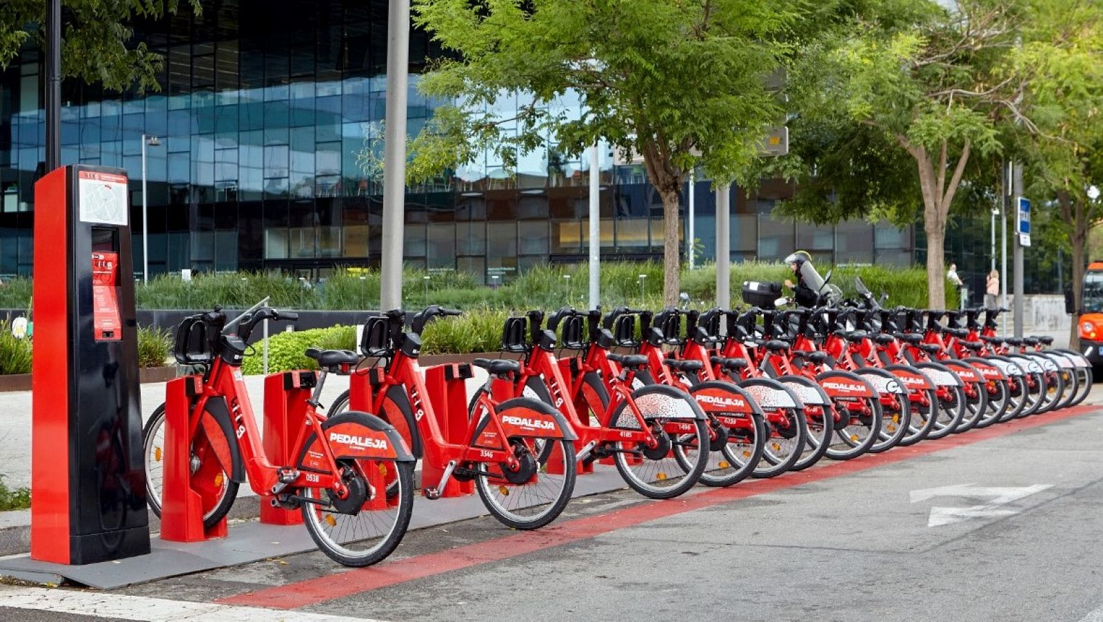 Estació del servei de Bicing a la ciutat de Barcelona | AJUNTAMENT DE BARCELONA