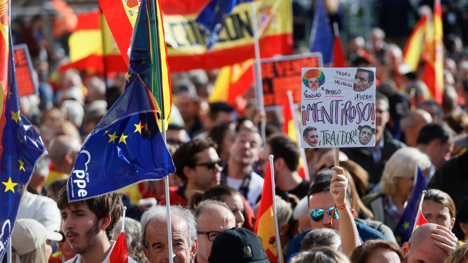 Investidura de Pedro Sánchez, en directo | Reacciones y protestas