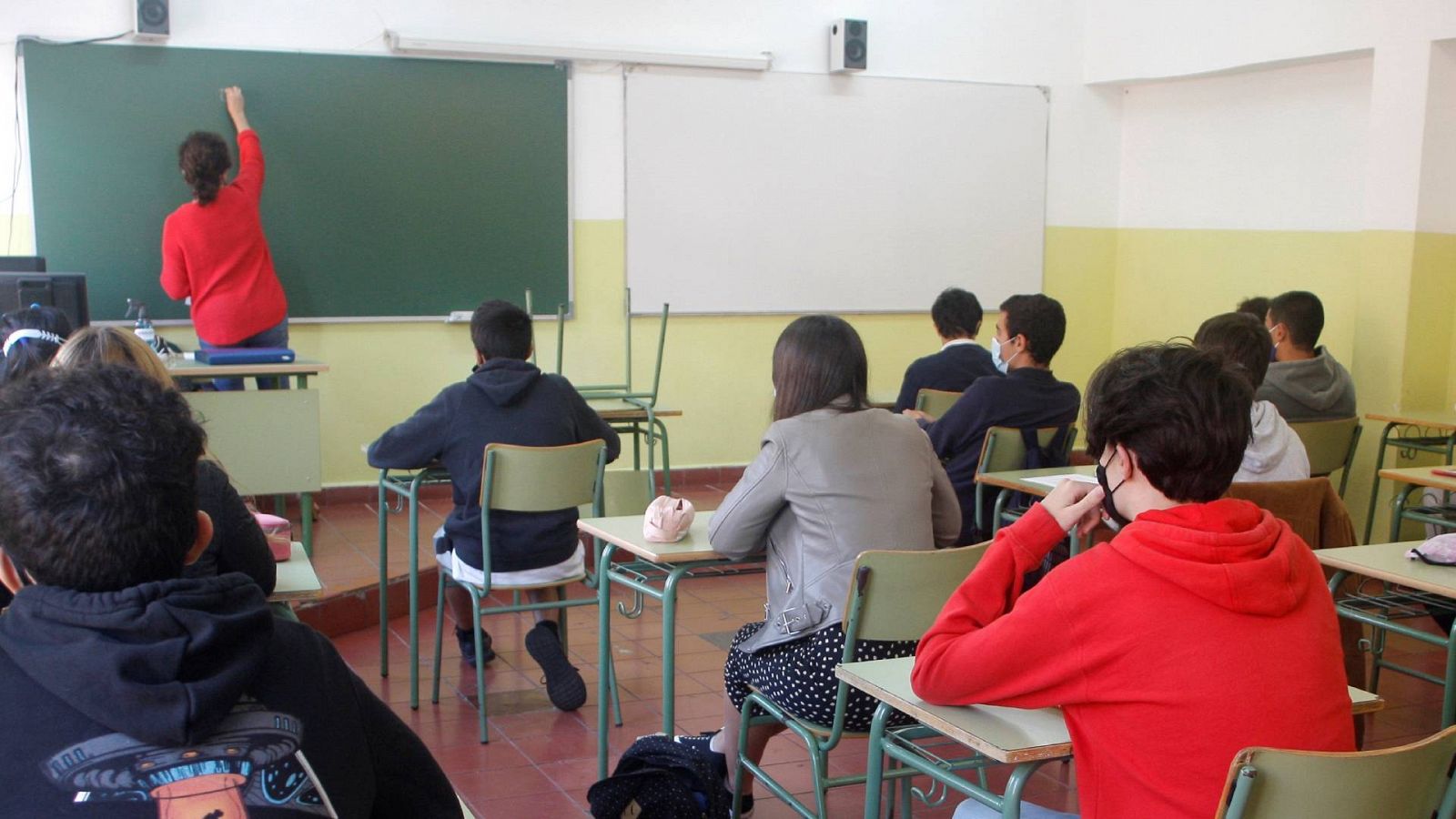 Imagen de archivo de alumnos de Bachillerato de un instituto de Asturias