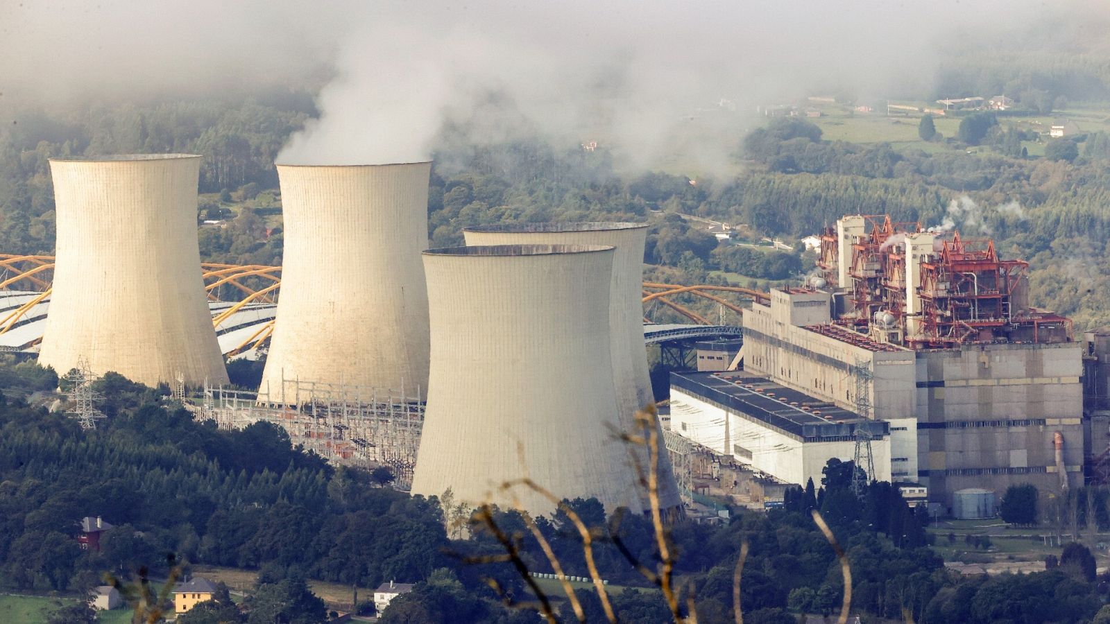 Central térmica de As Pontes, en A Coruña, una de las últimas activas de España