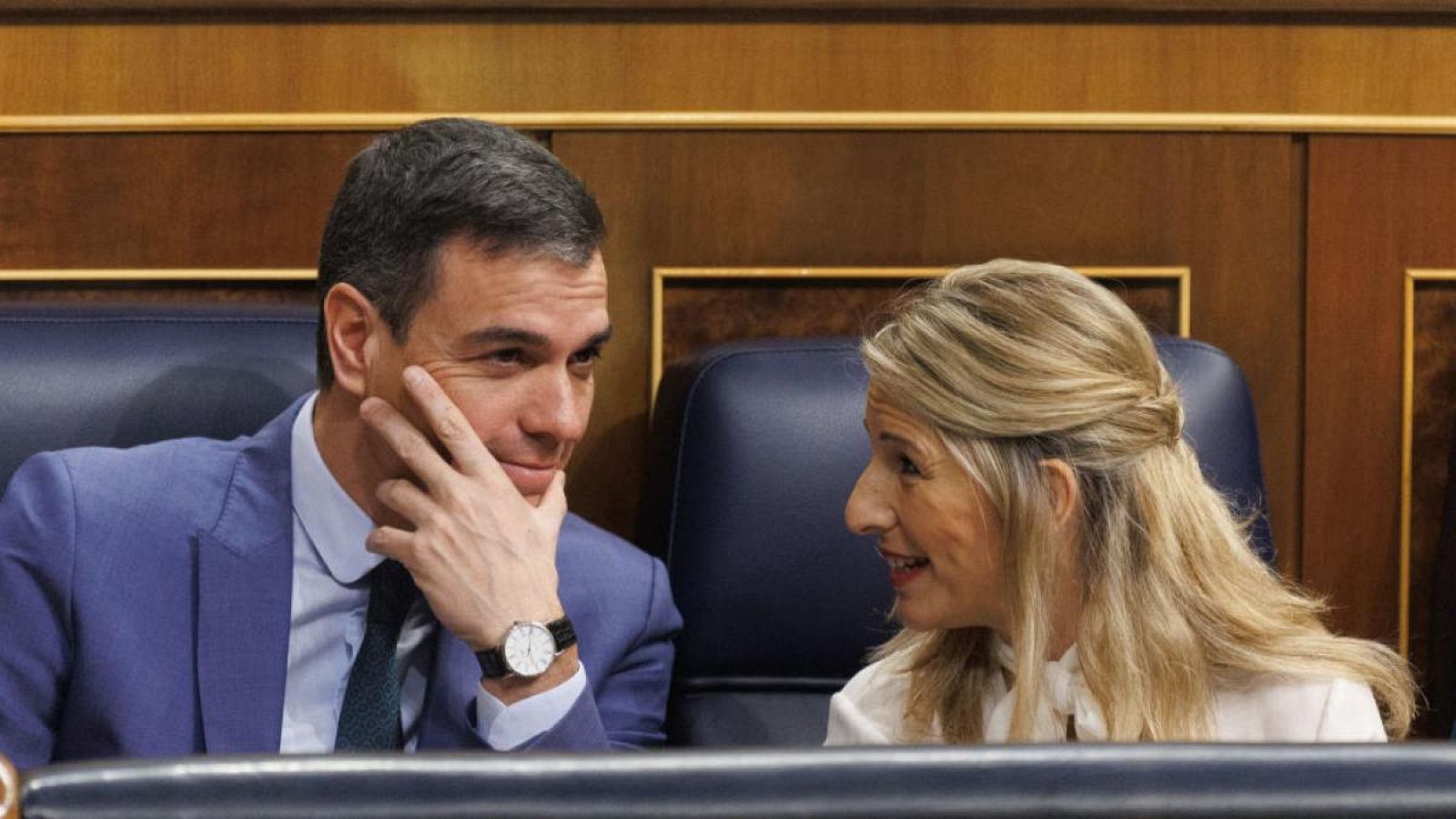Pedro Sánchez i Yolanda Díaz encapçalen la formació del nou Govern