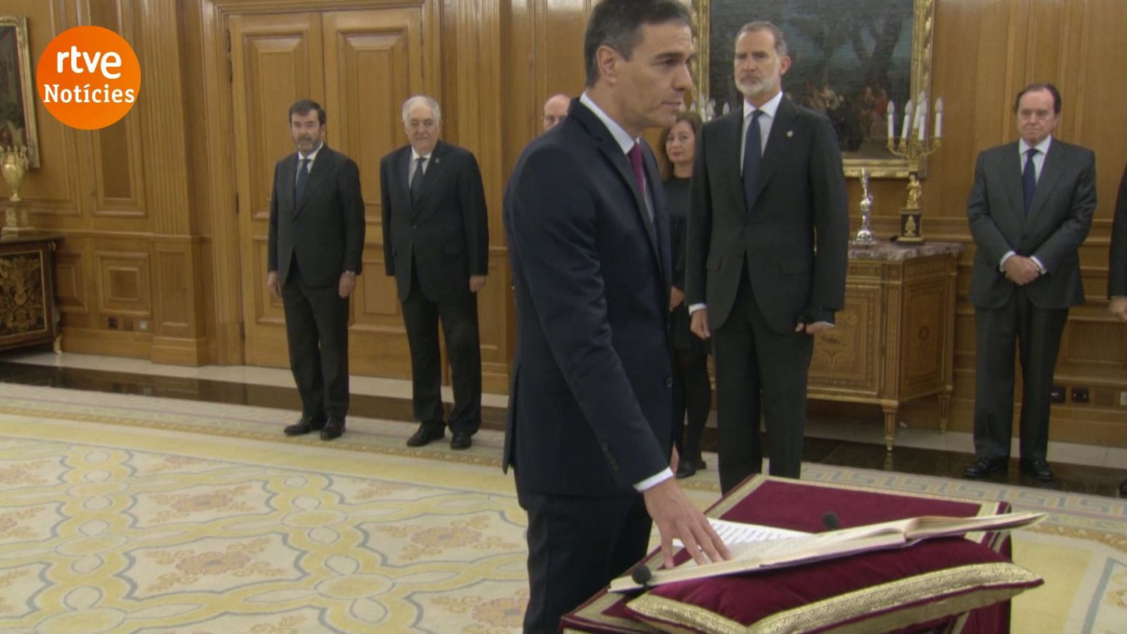 Pedro Sánchez al Palau de la Zarzuela