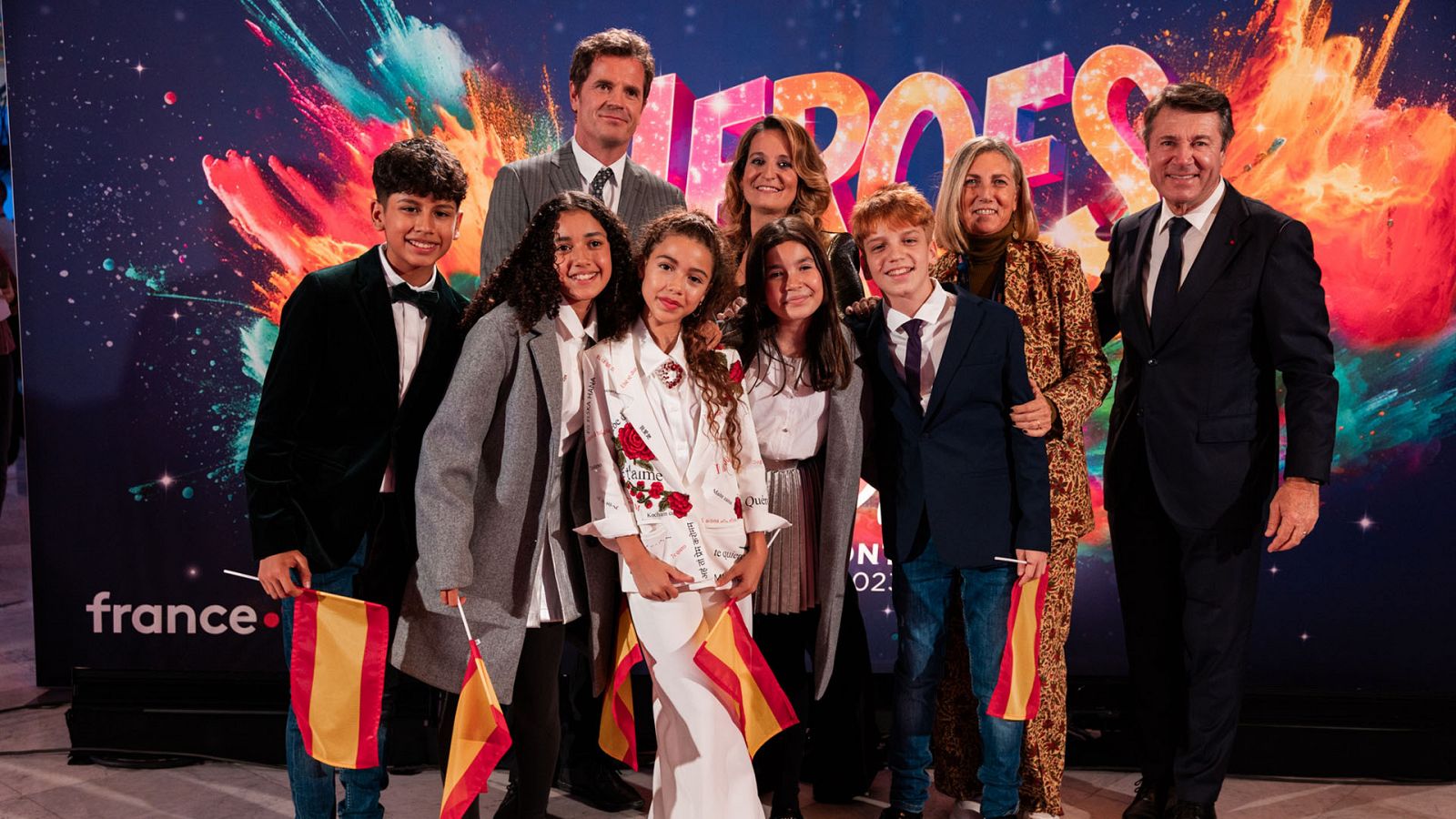 Bienvenida a la delegación española de Eurovisión Junior en Niza