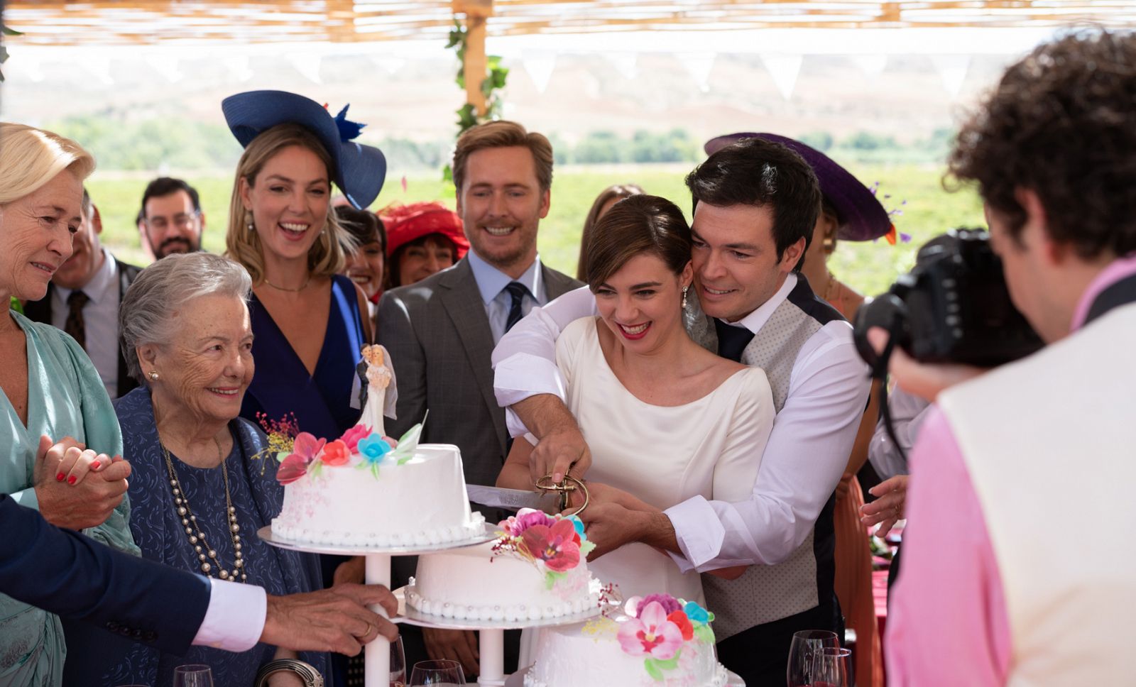 María celebra su boda en Sagrillas