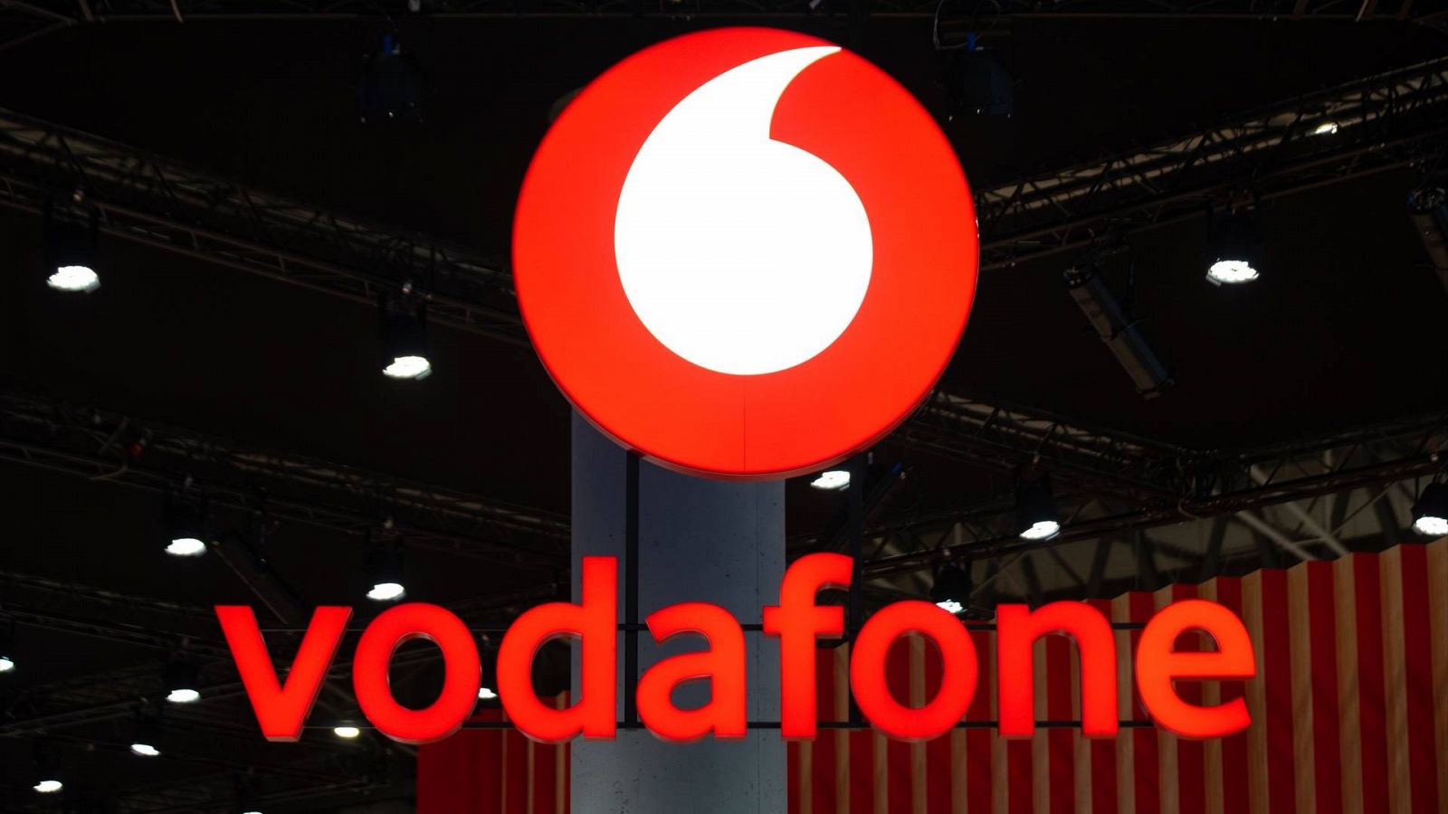 El logo de Vodafone, en una imagen de archivo