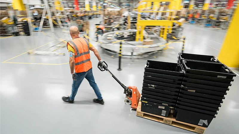 CCOO desconvoca parcialmente la huelga prevista en Amazon para el lunes y el martes