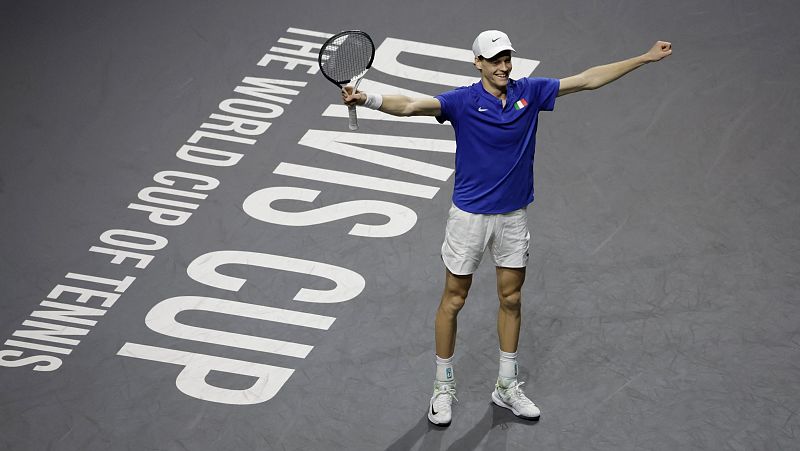 Sinner culmina la segunda Davis de la historia de Italia