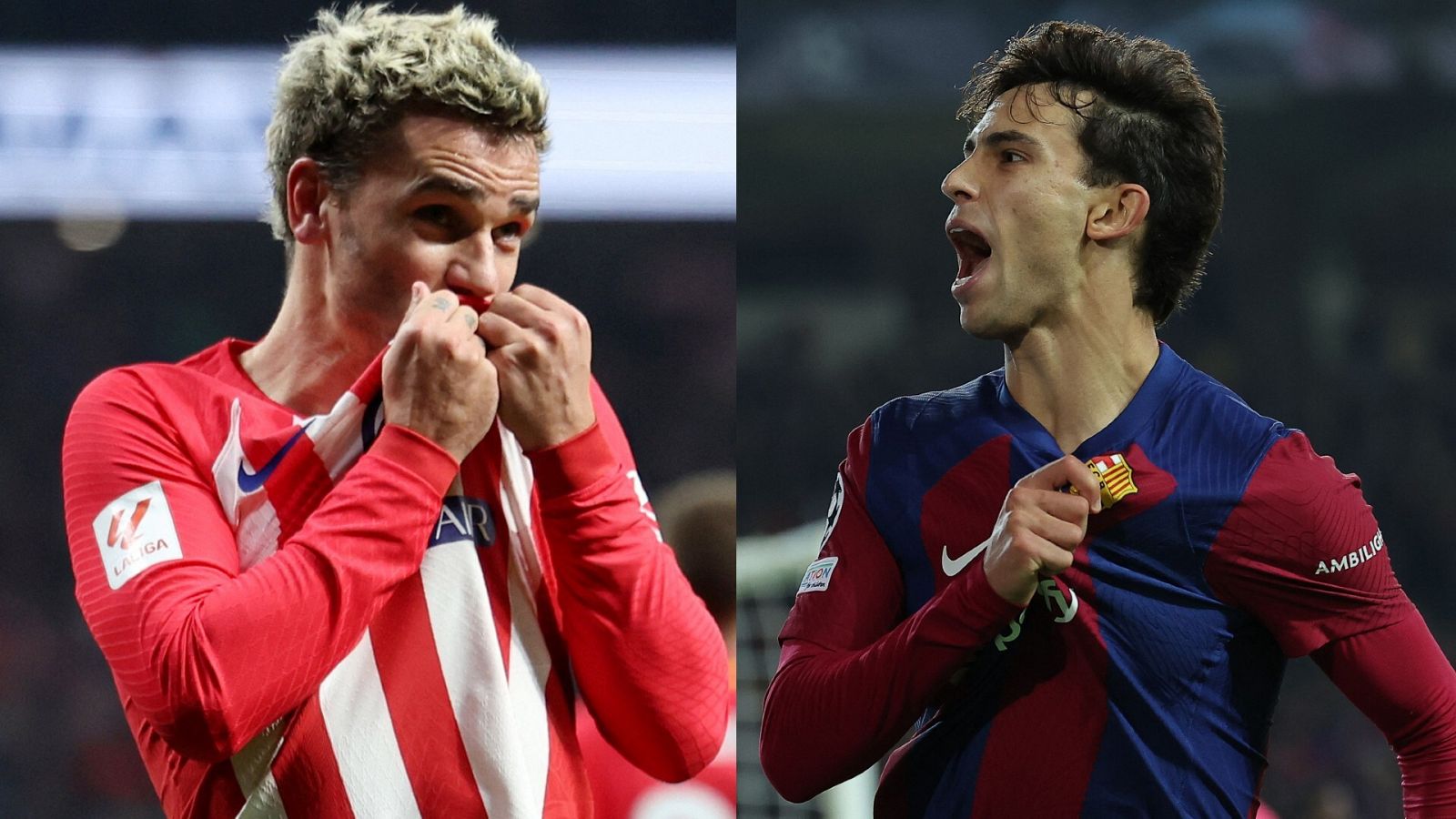 Griezmann y Joao Félix, protagonistas de un caldeado Barça-Atlético