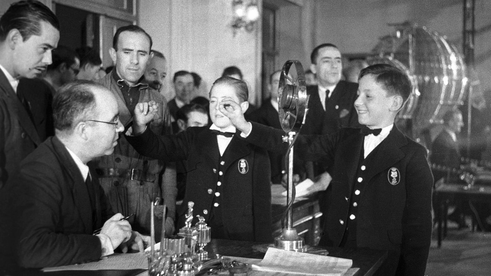 La Lotería de Navidad se celebró también durante la Guerra Civil