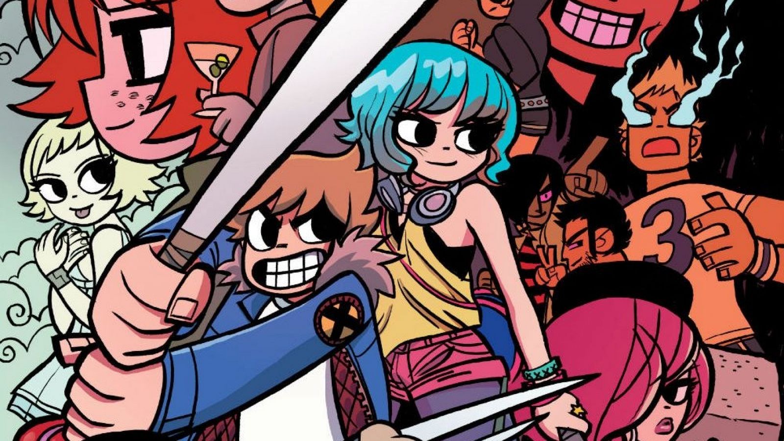 Ilustración de 'Scott Pilgrim'