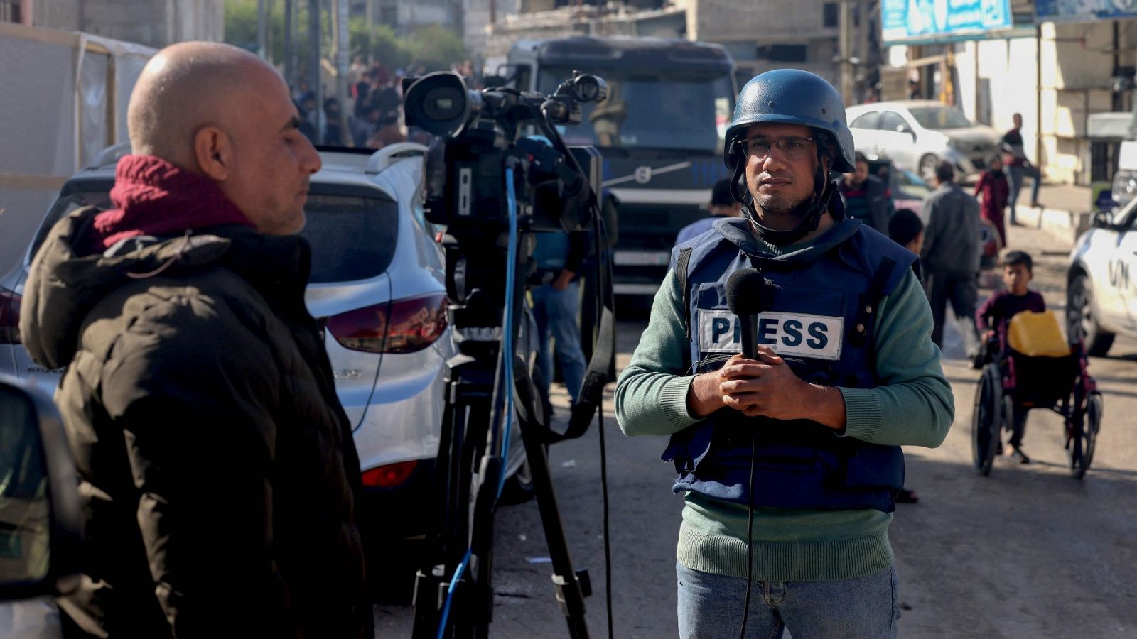 Balance anual de RSF: La masacre de periodistas en Gaza contrarresta una tendencia global a la baja de reporteros asesinados