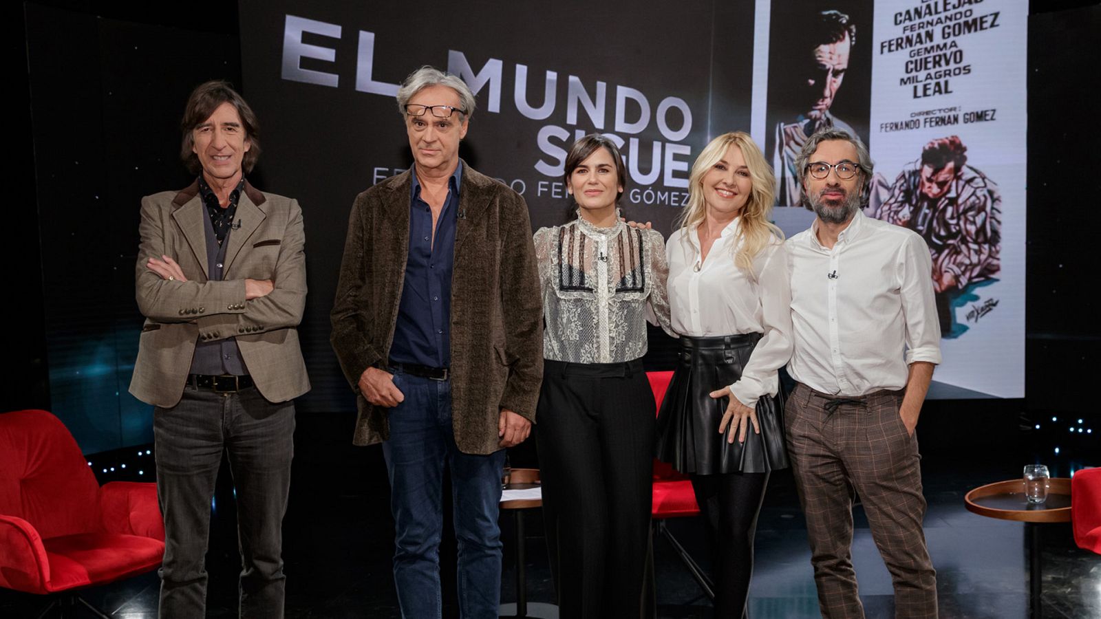 Benjamín Prado, Juan Estelrich, Elena S Sánchez, Cayetana Guillén Cuervo y Javier Ocaña