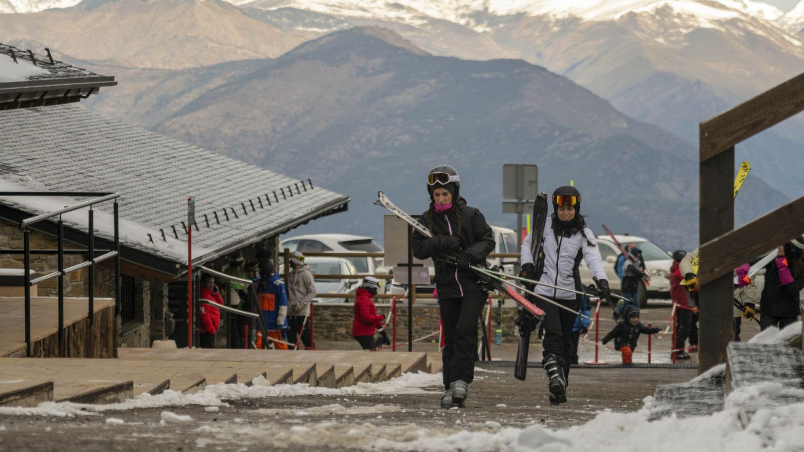 Estación de esquí en el Pirineo de Lleida en una imagen de 2022