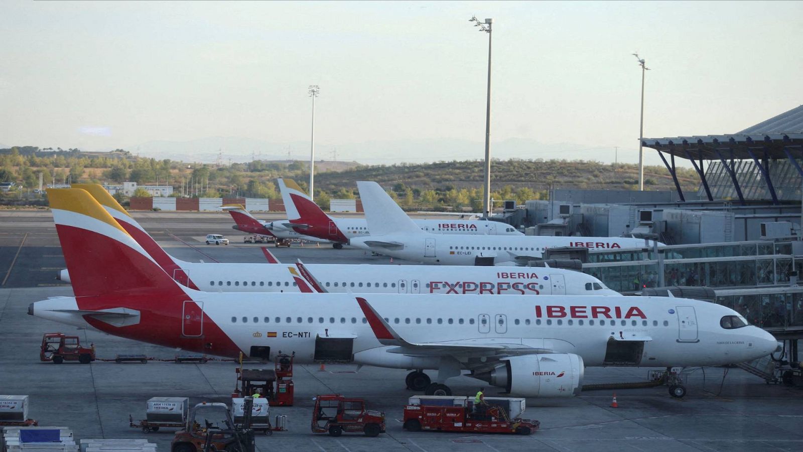 La huelga de 'handling' de Iberia