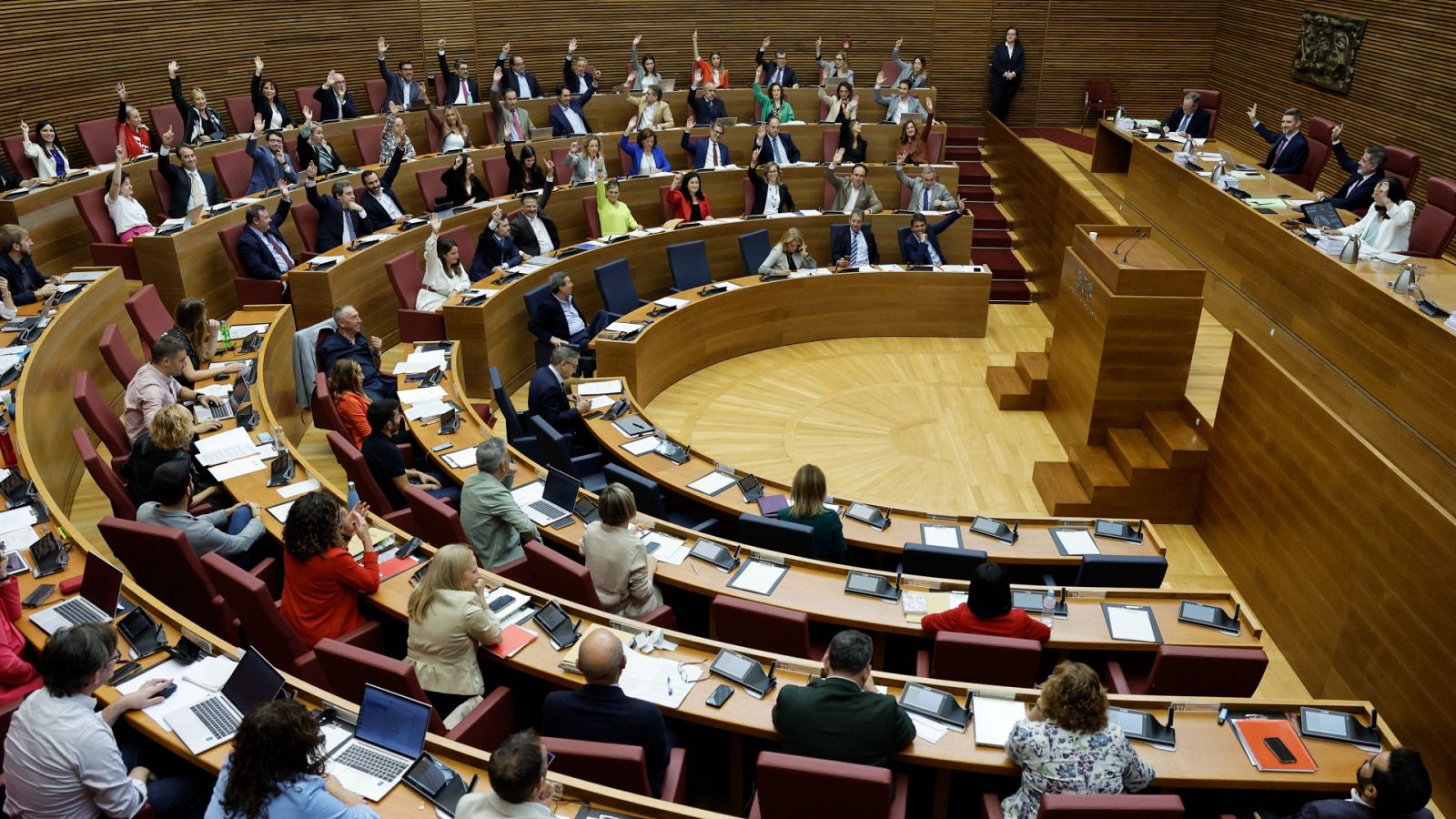 Imagen de les Corts Valencianes