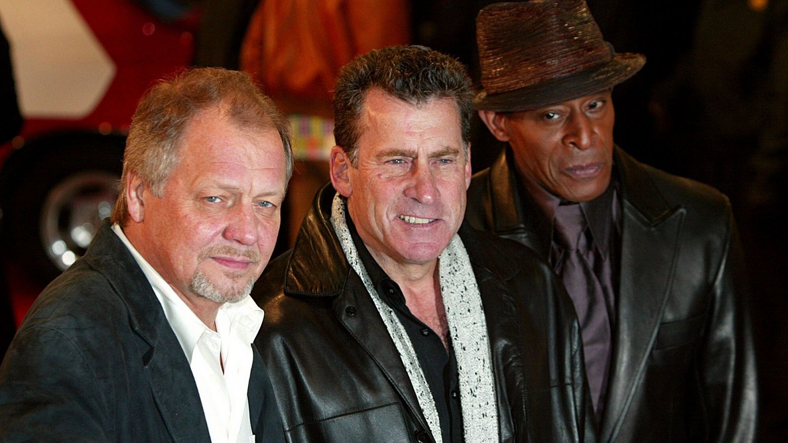 De izquierda a derecha: David Soul, Paul Michalel Glaser y Antonio Fargas, protagonistas de 'Starsky y Hutch'