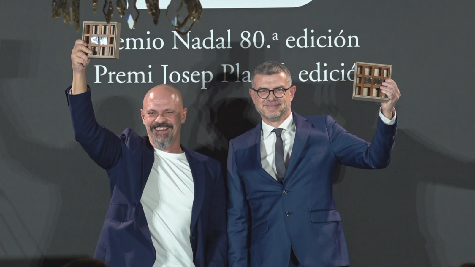 Jaume Clotet i César Pérez Gellida guanyen els premis Pla i Nadal, respectivament
