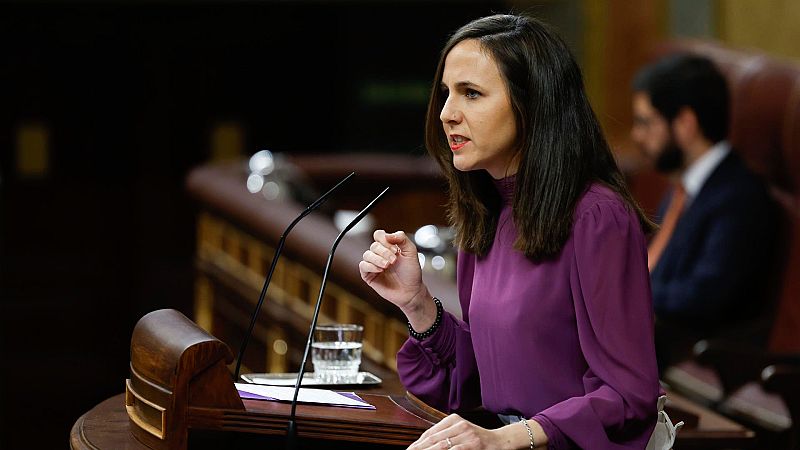 La secretaria general de Podemos, Ione belarra