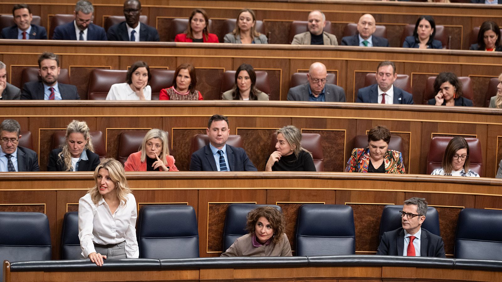 Congreso de los diputados, en directo: Yolanda Díaz interviene en una sesión