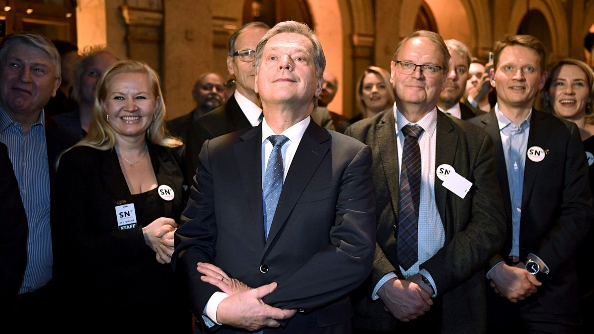 El actual presidente de Finlandia, Sauli Niinistö