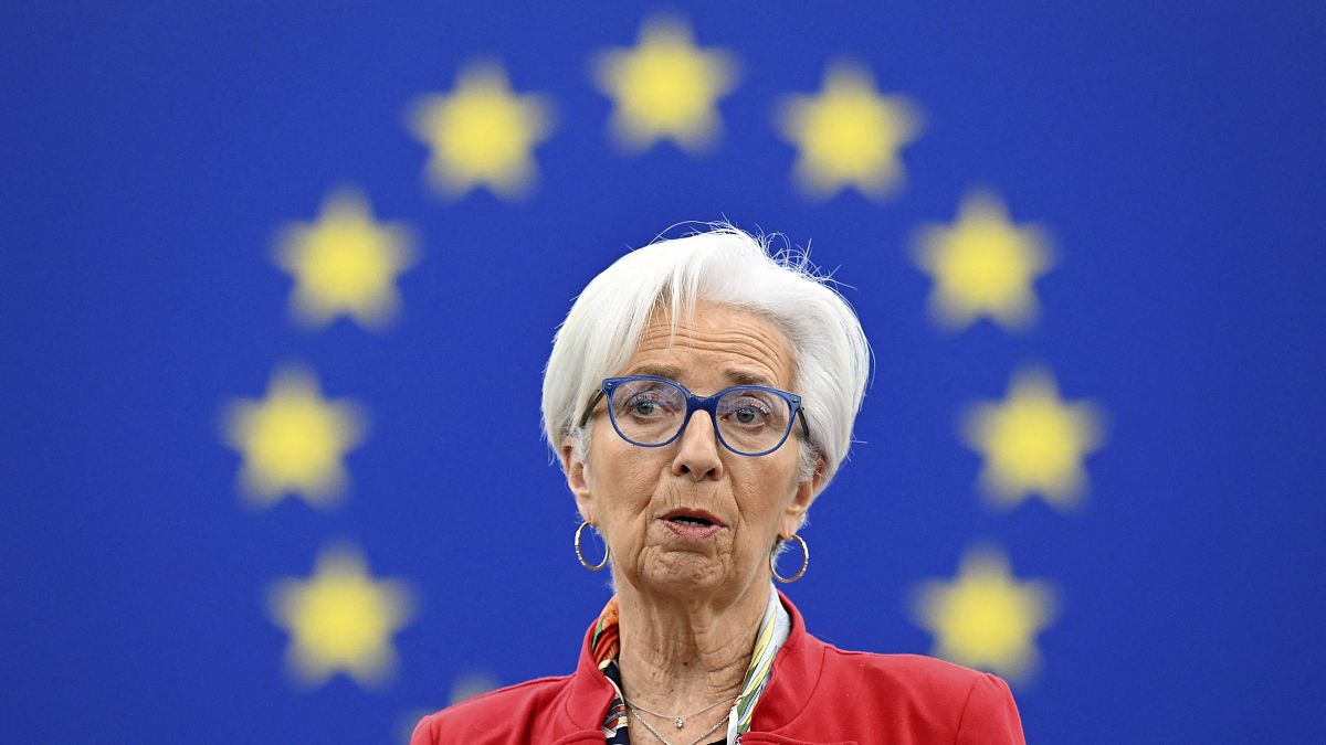 La presidenta del Banco Central Europeo, Christine Lagarde