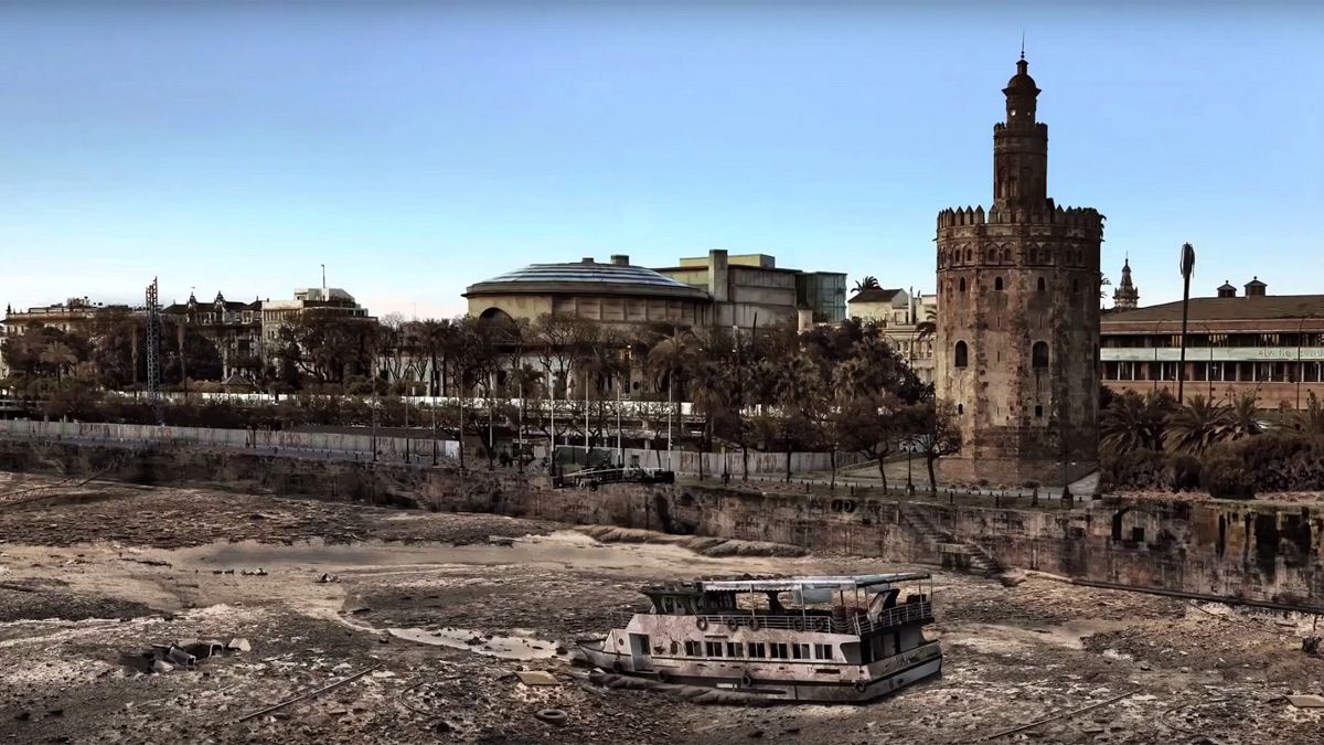 La campaña ha recreado una Sevilla irreconocible.