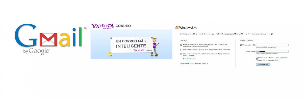 El ataque de 'phishing' afecta a miles de cuentas de Gmail, Yahoo y Hotmail